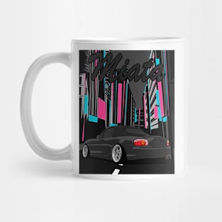 Black Mazda Miata Mug